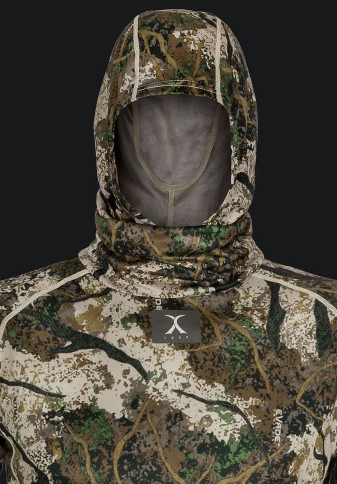 camo thermal hoodie