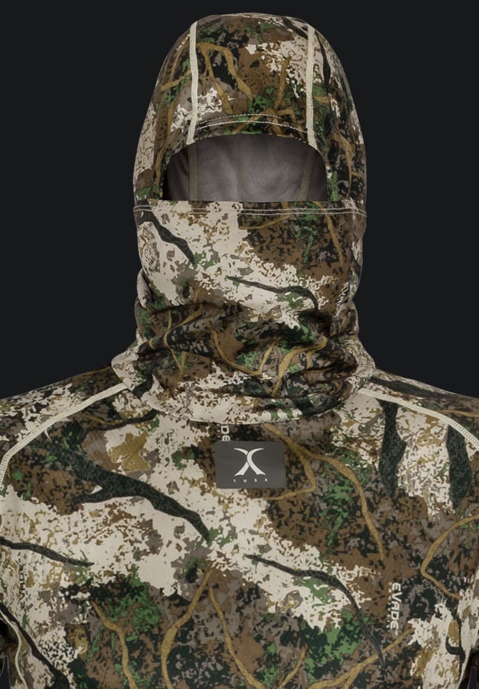 camo thermal hoodie