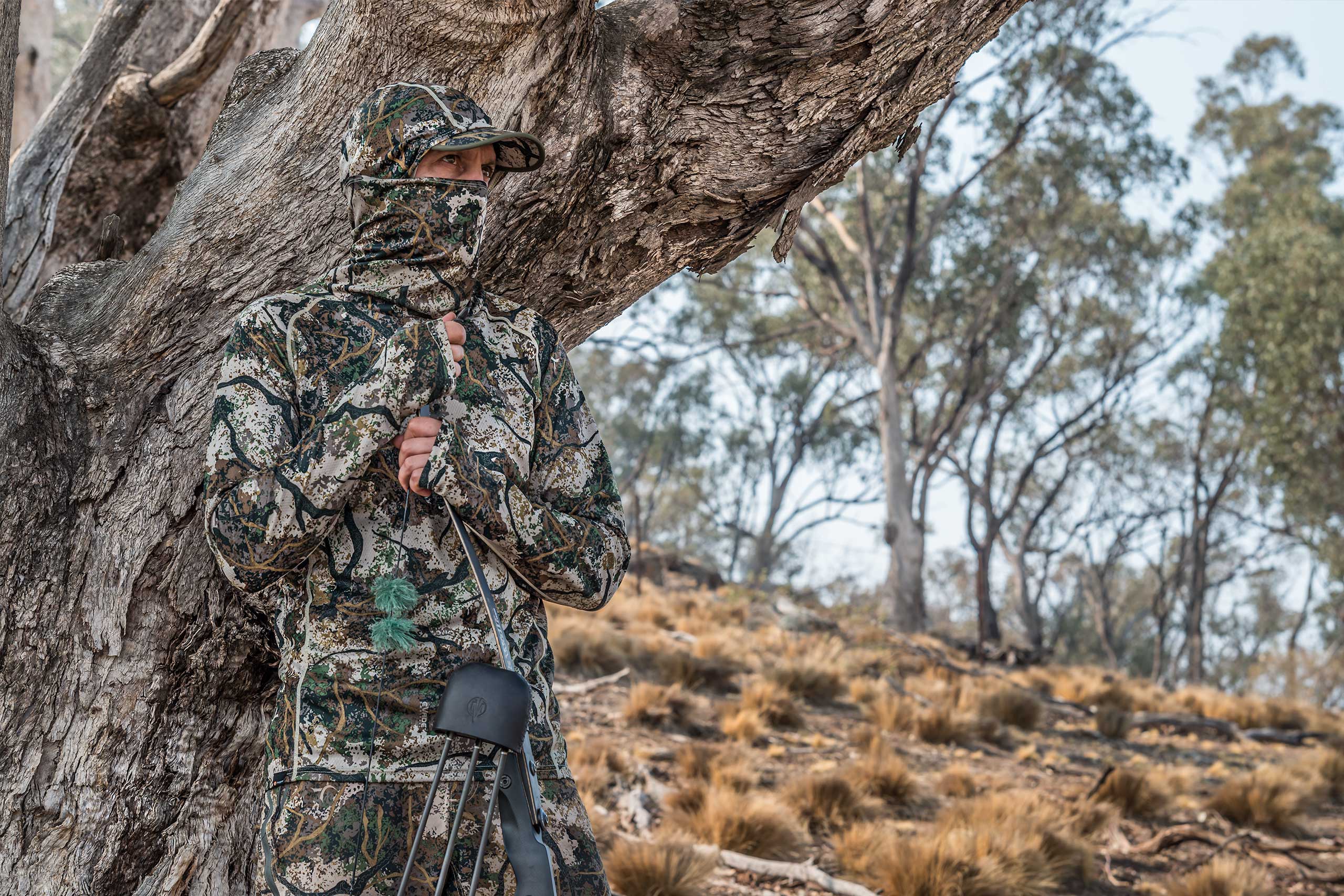 camo thermal hoodie